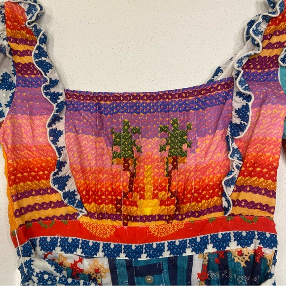 $230 FARM Rio Summer Vibe Romper Size Small - Picture 13 of 15
